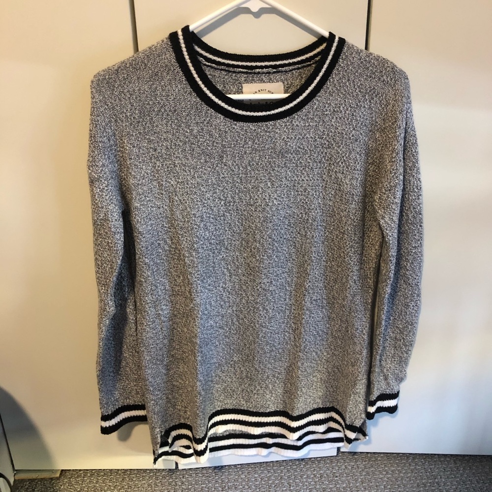 Grey oversized sweater